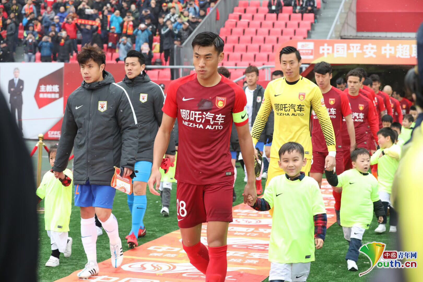 中国队夺U23亚洲杯小组赛首胜